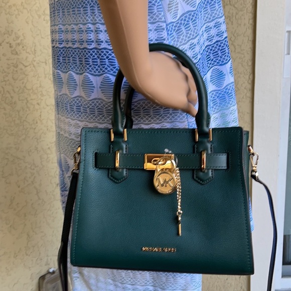 Michael Kors Handbags - Michael Kors Hamilton Small Satchel Shoulder Crossbody Bag